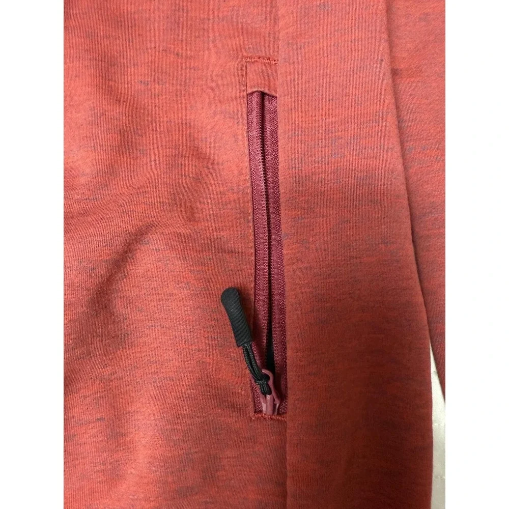 L Donkey Andy Full Zip Performance Jacket‎ Red Stretch Athletic